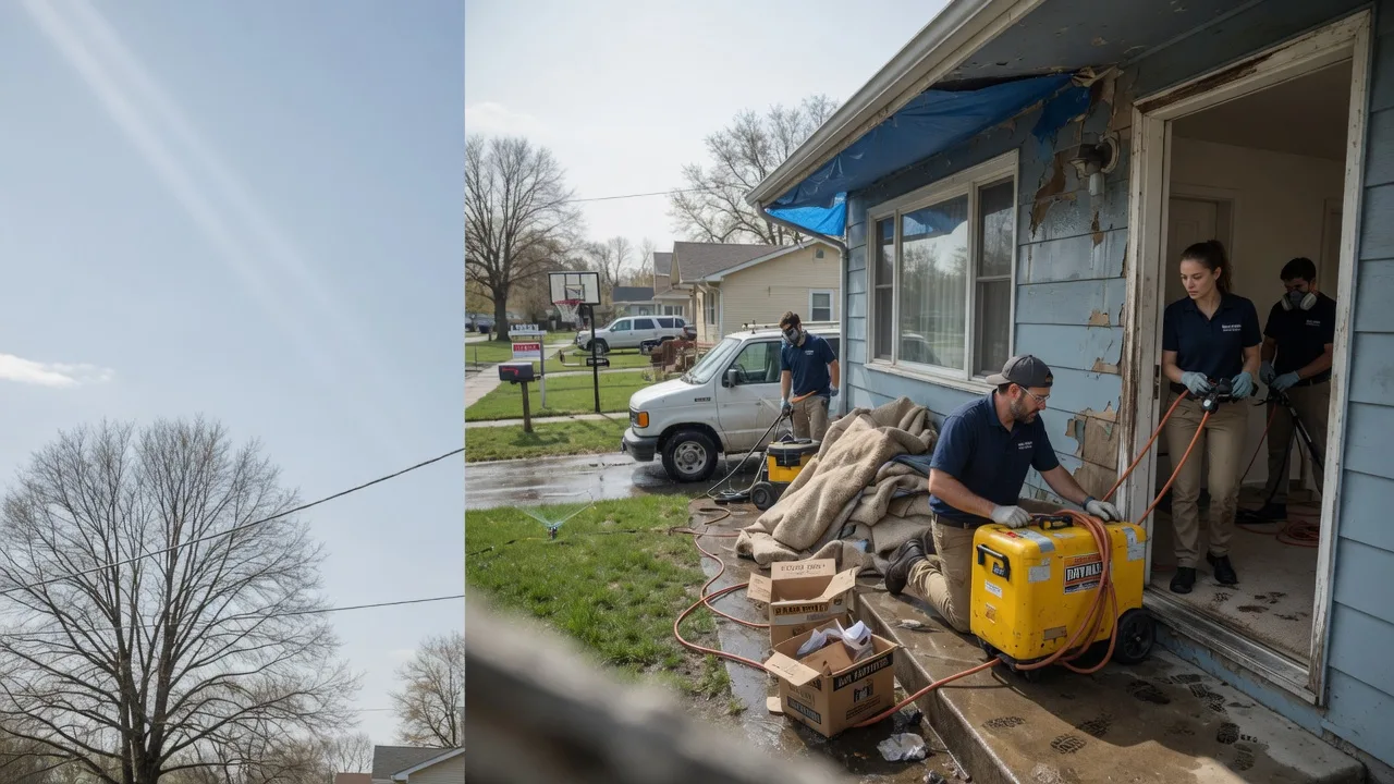 Basement Flood Cleanup in Franklin, VA near me